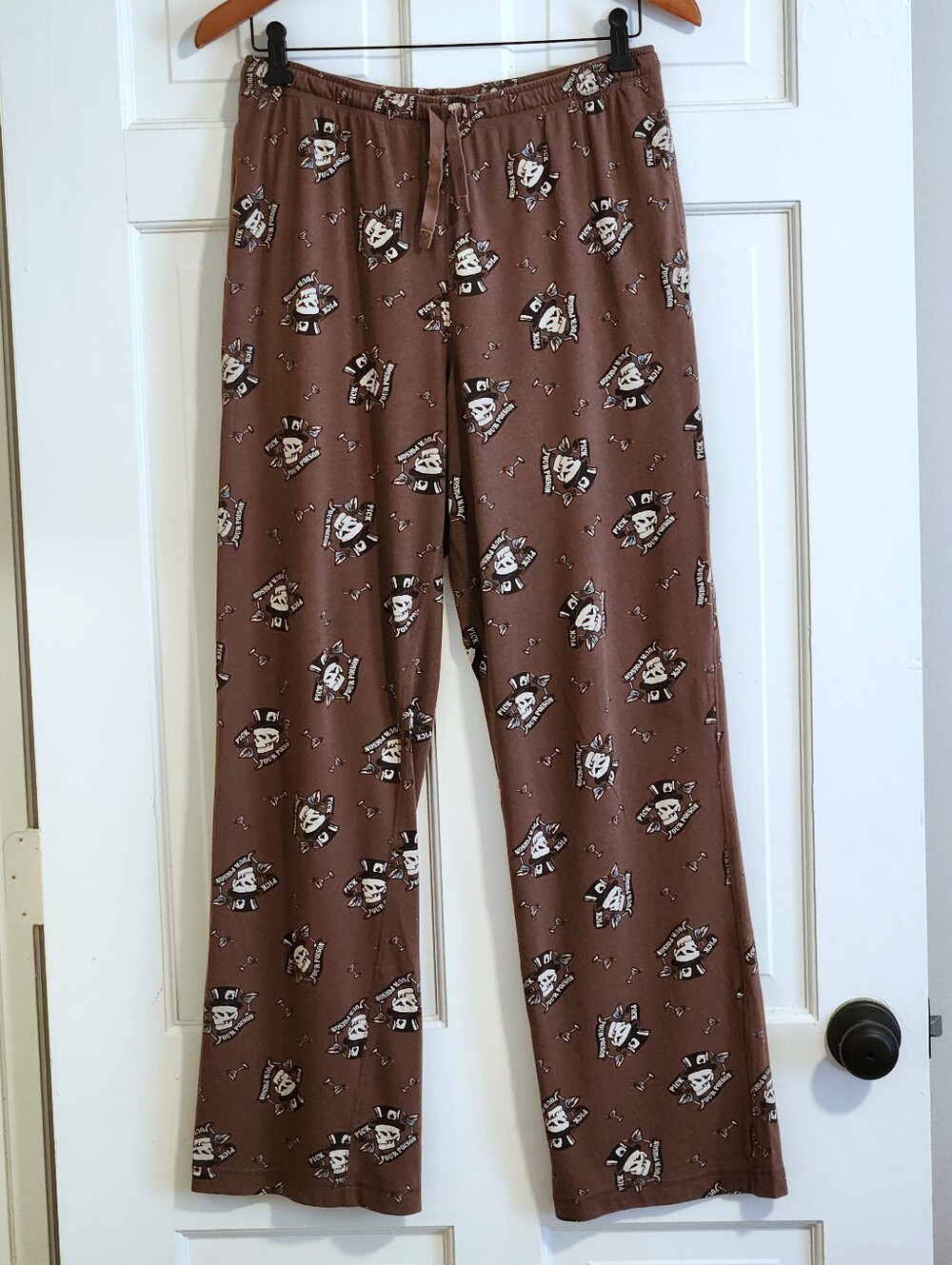 ☠️Mossimo Supply Co.☠️ - Brown/Black "Pick Your Poison" Drawstring Lounge Pant
